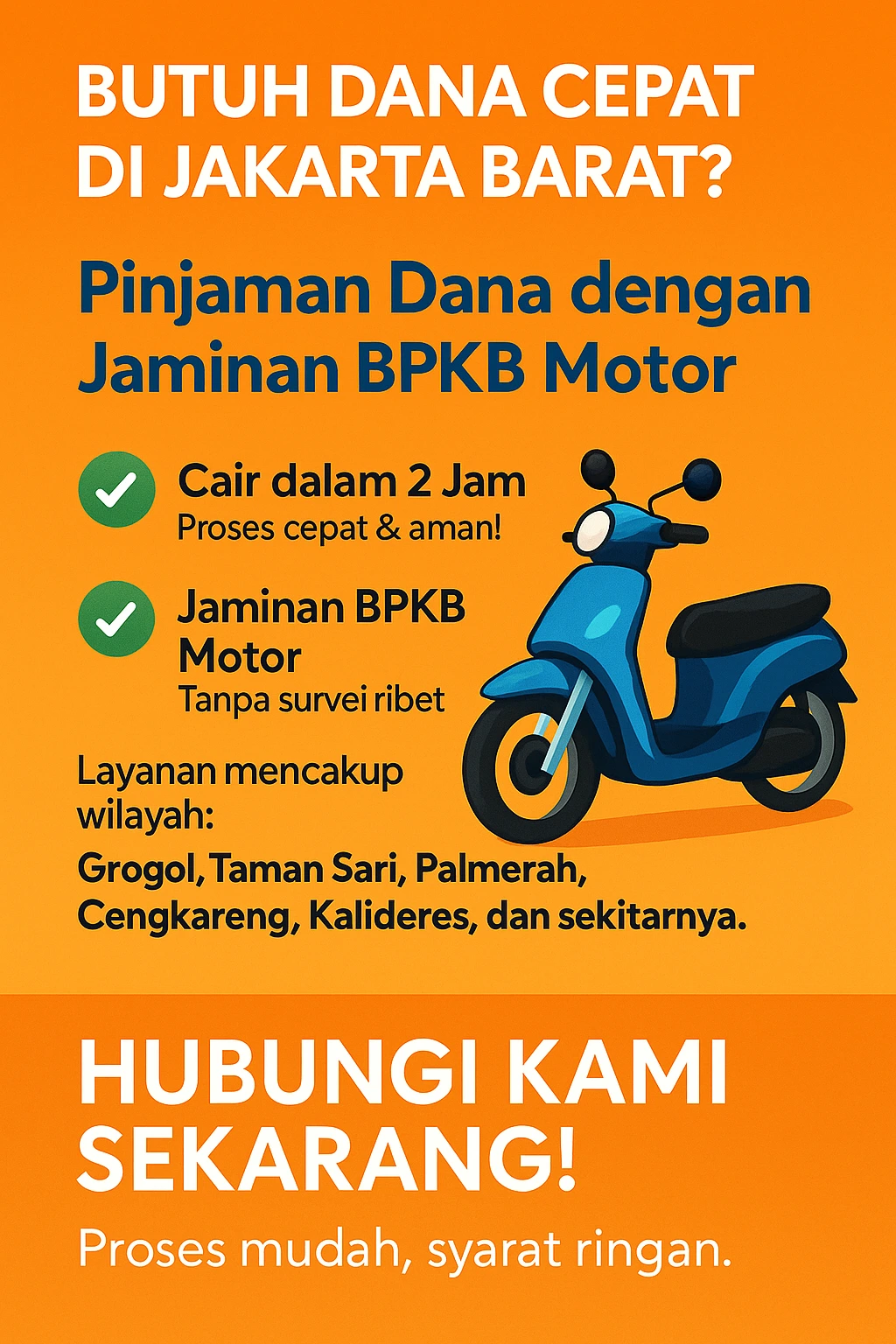 Layanan Gadai BPKB Jakarta Barat